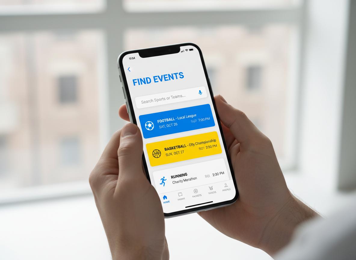 Crea o encuentra un partido